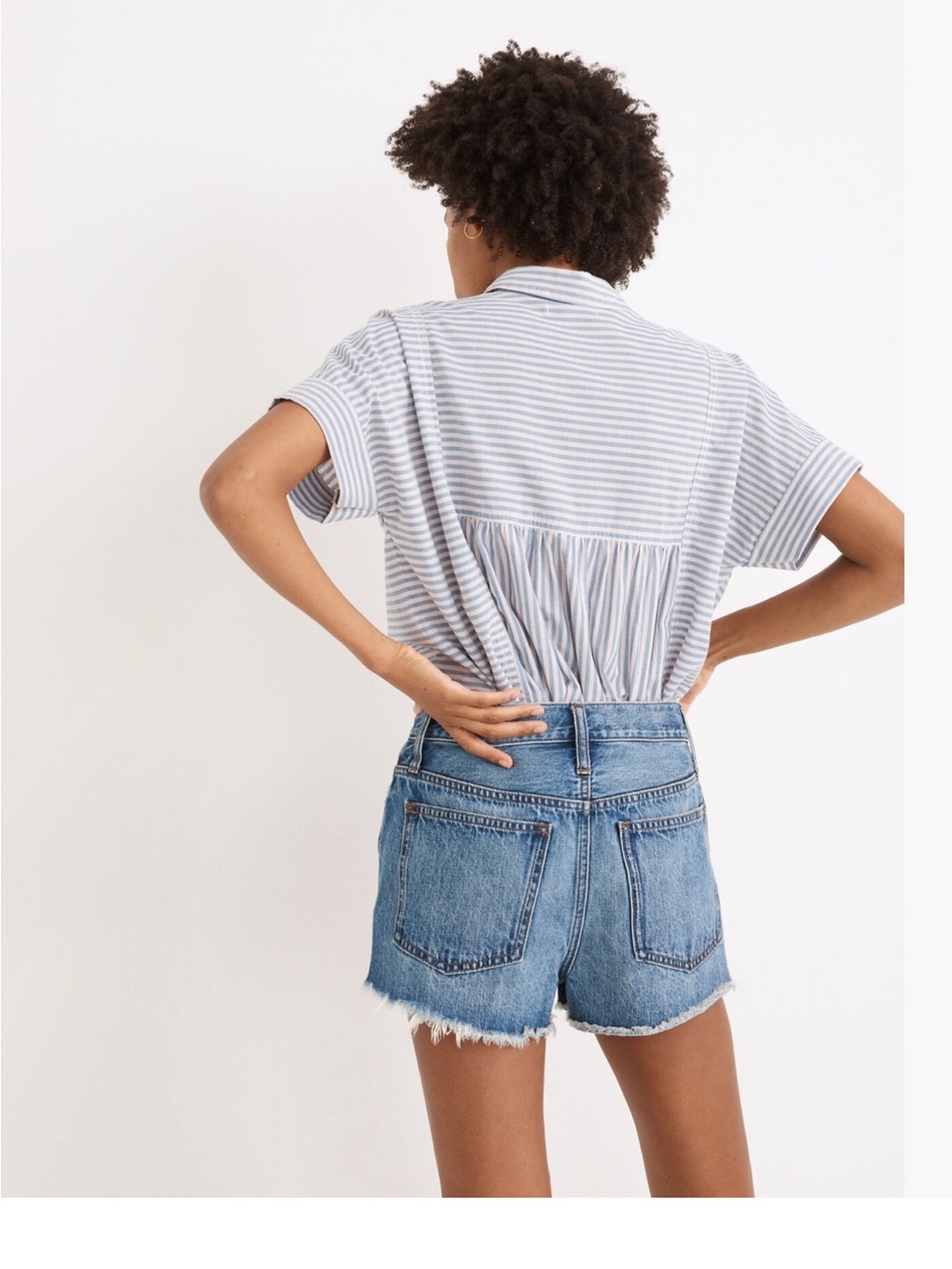 Madewell Relaxed Denim Shorts, Like New!